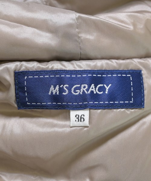M'S GRACY（エムズグレイシー）ダウンコート ベージュ サイズ:36(S位) レディース/2200670950010