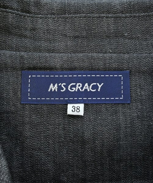 M'S GRACY（エムズグレイシー）デニムジャケット 黒 サイズ:38(M位) レディース/2200689828010