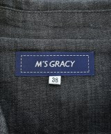 M'S GRACY（エムズグレイシー）デニムジャケット 黒 サイズ:38(M位) レディース/2200689828010