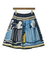 M'S GRACY（エムズグレイシー）ひざ丈スカート 青 サイズ:36(S位) レディース/2200650505063