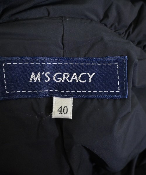 M'S GRACY（エムズグレイシー）ダウンコート 紺 サイズ:40(M位) レディース/2200649276011