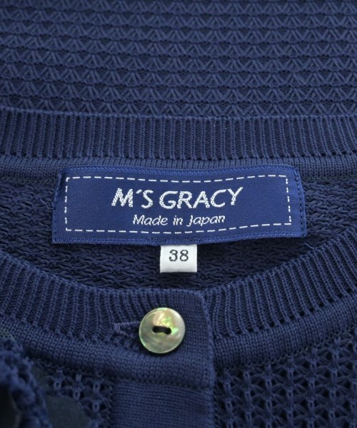 M'S GRACY（エムズグレイシー）カーディガン 紺 サイズ:38(M位) レディース/2200652496031