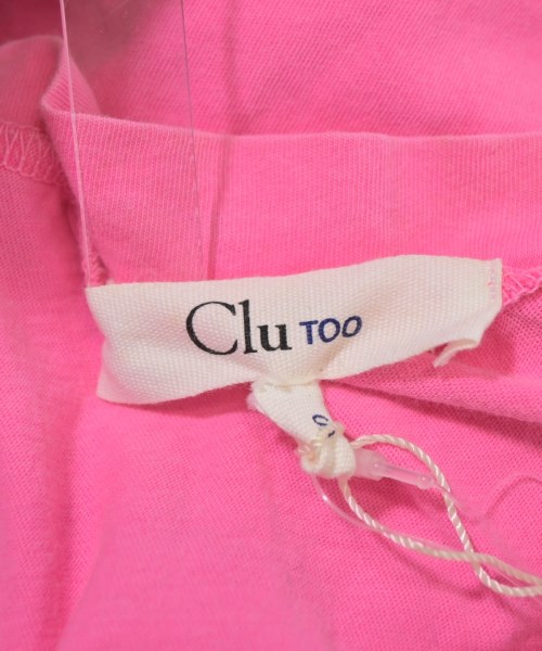Clu TOO（クルートゥー）Tシャツ・カットソー ピンク サイズ:S レディース/2200665591013