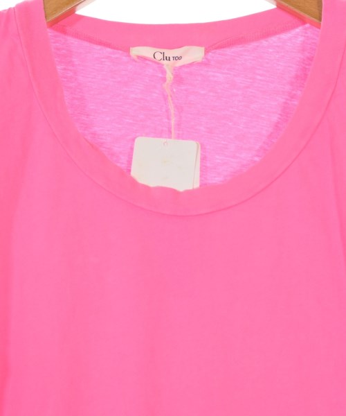 Clu TOO（クルートゥー）Tシャツ・カットソー ピンク サイズ:S レディース/2200665591013