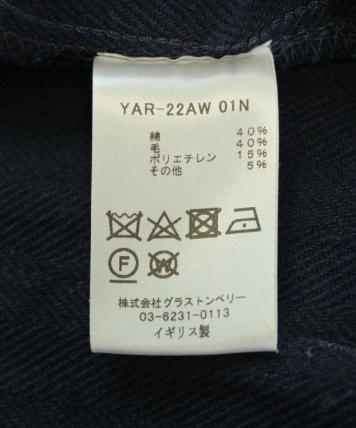 Yarmo（ヤーモ）カジュアルジャケット 紺 サイズ:42(XS位) メンズ/2200699428088