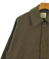Yarmo（ヤーモ）ステンカラーコート 茶 サイズ:S メンズ/2200647224090