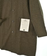 Yarmo（ヤーモ）ステンカラーコート 茶 サイズ:S メンズ/2200647224090