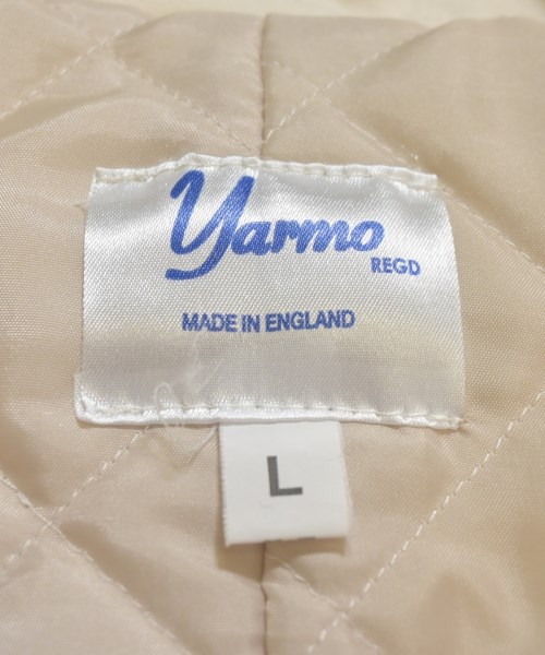 Yarmo（ヤーモ）ステンカラーコート 白 サイズ:L メンズ/2200711867208