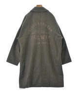 Yarmo（ヤーモ）ステンカラーコート 茶 サイズ:S レディース/2200635167019