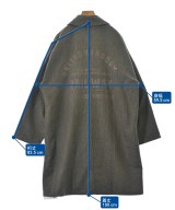 Yarmo（ヤーモ）ステンカラーコート 茶 サイズ:S レディース/2200635167019