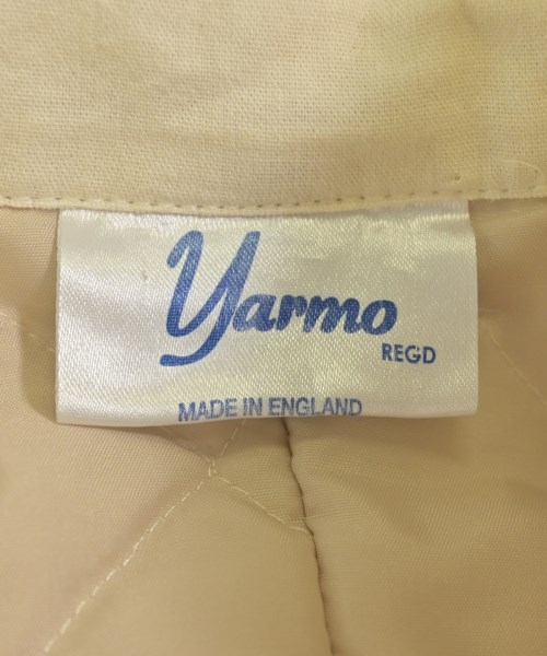 Yarmo（ヤーモ）ステンカラーコート 白 サイズ:F レディース/2200676876031