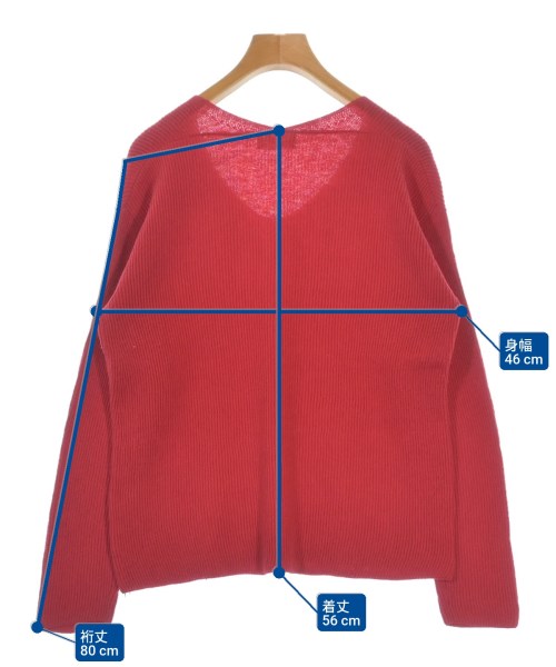 PONT DE CHALONS（ポンデシャロン）ニット・セーター 赤 サイズ:38(M位) レディース/2200657524166