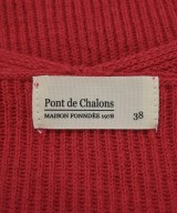 PONT DE CHALONS（ポンデシャロン）ニット・セーター 赤 サイズ:38(M位) レディース/2200657524166