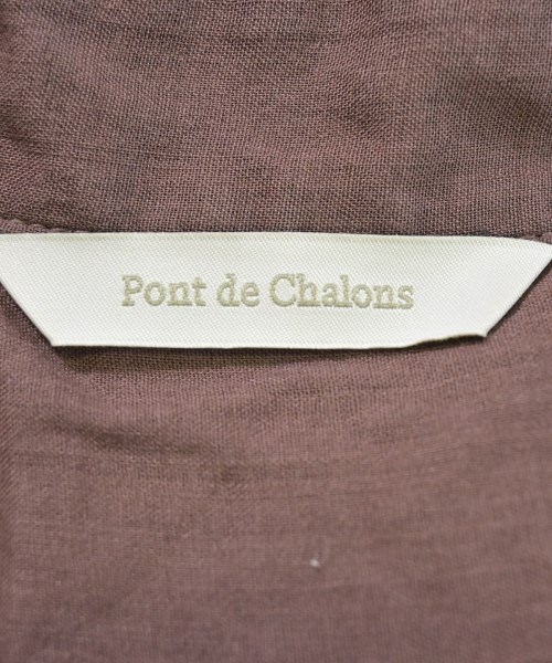 PONT DE CHALONS（ポンデシャロン）ワンピース 茶 サイズ:F レディース/2200643978010