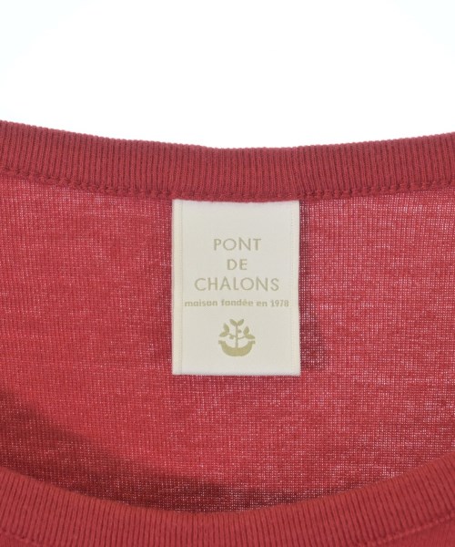 PONT DE CHALONS（ポンデシャロン）Tシャツ・カットソー 赤 サイズ:F レディース/2200726559068