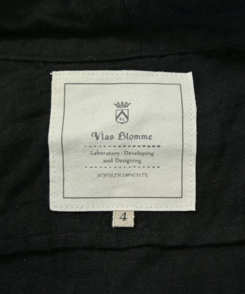 Vlas Blomme（ヴラスブラム）カーディガン 黒 サイズ:4(XL位) メンズ/2200716423102