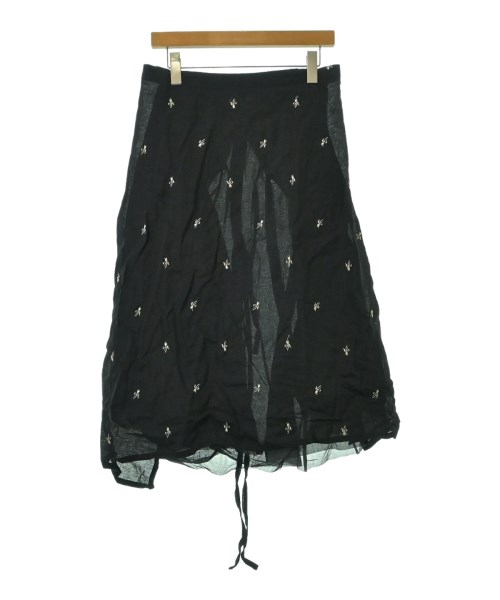 Vlas Blomme(ヴラスブラム)ロング・マキシ丈スカート 黒 サイズ:F/2200619514198