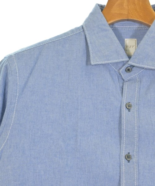 CIT LUXURY（チットラグジュアリー）カジュアルシャツ 青 サイズ:38(S位) メンズ/2200648279297