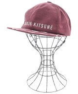 MAISON KITSUNE（メゾンキツネ）キャップ 赤 サイズ:F メンズ/2200635908100