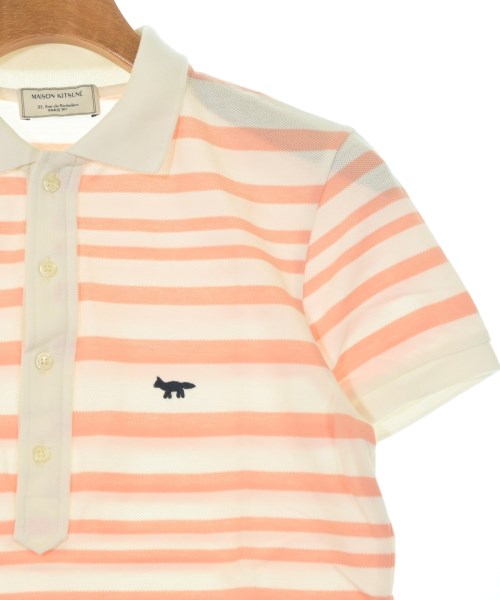 MAISON KITSUNE（メゾンキツネ）ポロシャツ 白 サイズ:XS メンズ/2200634891779
