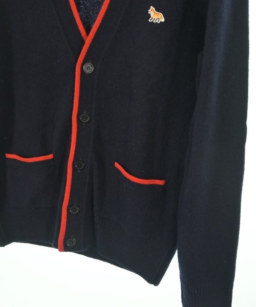 MAISON KITSUNE（メゾンキツネ）カーディガン 紺 サイズ:XS メンズ/2200638250053