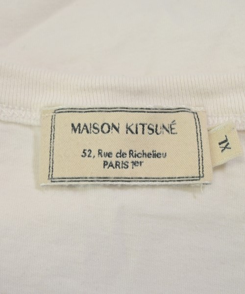 MAISON KITSUNE（メゾンキツネ）Tシャツ・カットソー ピンク サイズ:XL メンズ/2200639399065