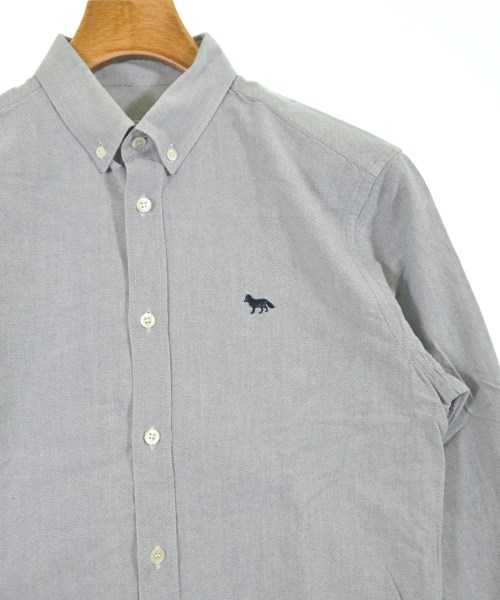 MAISON KITSUNE（メゾンキツネ）カジュアルシャツ 青 サイズ:39(M位) メンズ/2200639363288