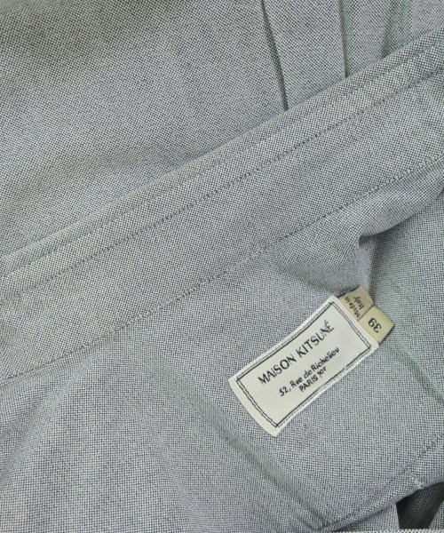 MAISON KITSUNE（メゾンキツネ）カジュアルシャツ 青 サイズ:39(M位) メンズ/2200639363288