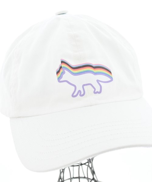 MAISON KITSUNE（メゾンキツネ）キャップ 白 サイズ:- メンズ/2200641282027