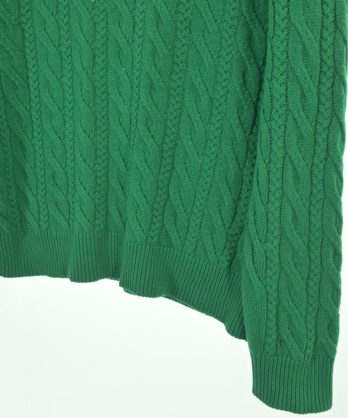 MAISON KITSUNE（メゾンキツネ）ニット・セーター 緑 サイズ:XL メンズ/2200629570023