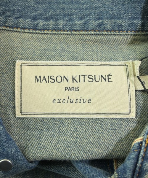 MAISON KITSUNE（メゾンキツネ）デニムジャケット 紺 サイズ:S メンズ/2200641335037