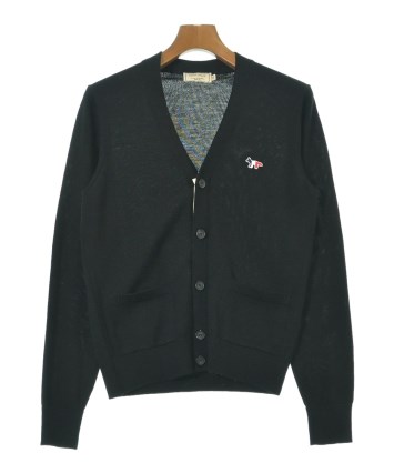 MAISON KITSUNE（メゾンキツネ）カーディガン 黒 サイズ:XXS メンズ