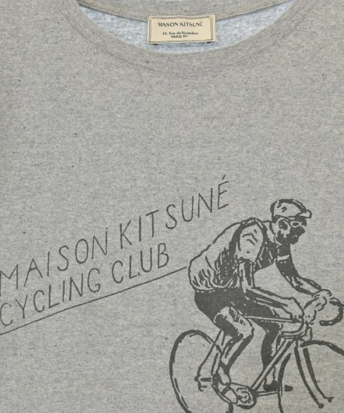 MAISON KITSUNE（メゾンキツネ）Tシャツ・カットソー グレー サイズ:XS メンズ/2200641800368
