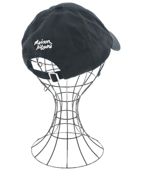 MAISON KITSUNE（メゾンキツネ）キャップ 黒 サイズ:- メンズ/2200642776266