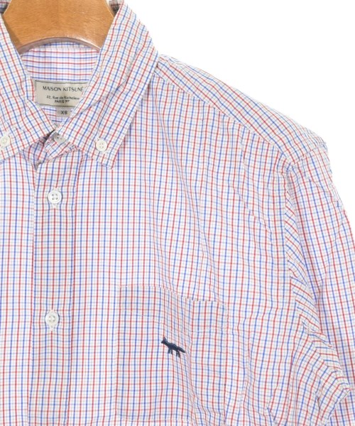MAISON KITSUNE（メゾンキツネ）カジュアルシャツ 赤 サイズ:XS メンズ/2200632927326