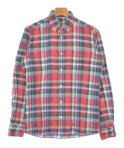 MAISON KITSUNE(メゾンキツネ)カジュアルシャツ 赤 サイズ:38(S位)/2200632927340