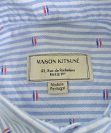 MAISON KITSUNE（メゾンキツネ）カジュアルシャツ 青 サイズ:37(XS位) メンズ/2200632927357