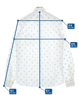 MAISON KITSUNE（メゾンキツネ）カジュアルシャツ 白 サイズ:38(S位) メンズ/2200632927364
