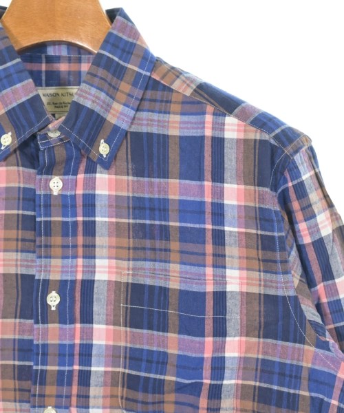 MAISON KITSUNE（メゾンキツネ）カジュアルシャツ 紺 サイズ:38(S位) メンズ/2200632927371