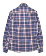 MAISON KITSUNE（メゾンキツネ）カジュアルシャツ 紺 サイズ:38(S位) メンズ/2200632927371