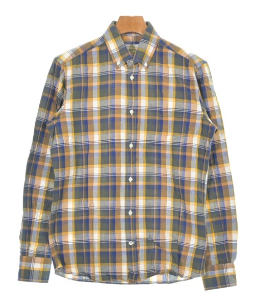 MAISON KITSUNE(メゾンキツネ)カジュアルシャツ 黄 サイズ:38(S位)/2200632927388