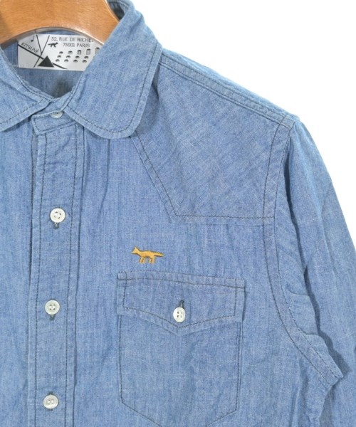 MAISON KITSUNE（メゾンキツネ）カジュアルシャツ 青 サイズ:XS メンズ/2200632927401