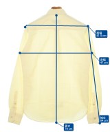 MAISON KITSUNE（メゾンキツネ）カジュアルシャツ 黄 サイズ:37(XS位) メンズ/2200632927418