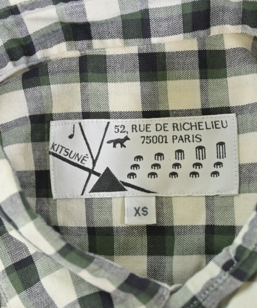 MAISON KITSUNE（メゾンキツネ）カジュアルシャツ 白 サイズ:XS メンズ/2200632927425