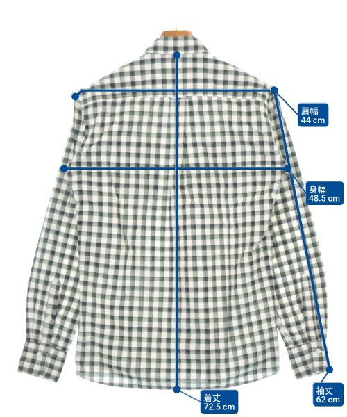 MAISON KITSUNE（メゾンキツネ）カジュアルシャツ 白 サイズ:XS メンズ/2200632927425