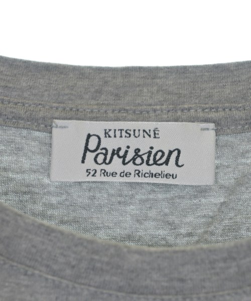 MAISON KITSUNE（メゾンキツネ）Tシャツ・カットソー グレー サイズ:-(XS位) メンズ/2200643573116