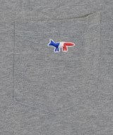 MAISON KITSUNE（メゾンキツネ）Tシャツ・カットソー グレー サイズ:-(XS位) メンズ/2200643573116