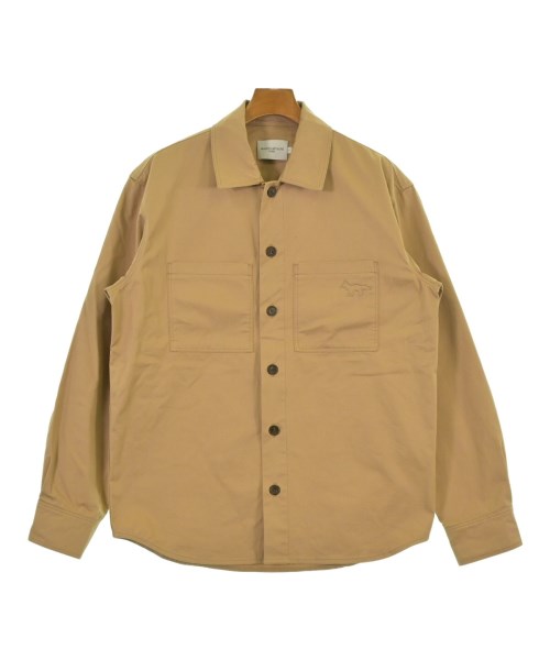 MAISON KITSUNE(メゾンキツネ)カジュアルシャツ ベージュ サイズ:L/2200644168069