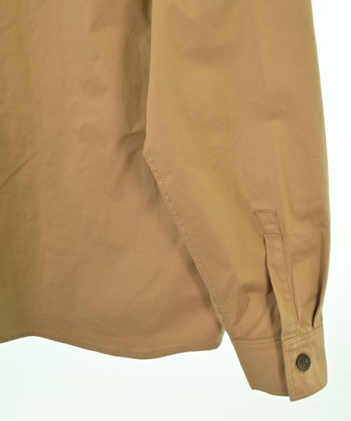 MAISON KITSUNE（メゾンキツネ）カジュアルシャツ ベージュ サイズ:L メンズ/2200644168069