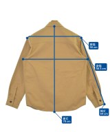 MAISON KITSUNE（メゾンキツネ）カジュアルシャツ ベージュ サイズ:L メンズ/2200644168069